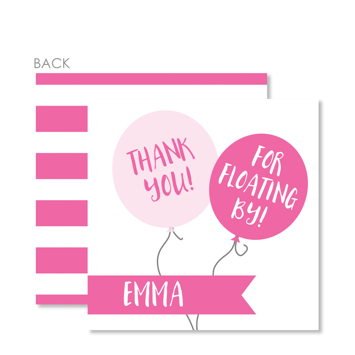 Balloon Party Favor Tag | Swanky Press