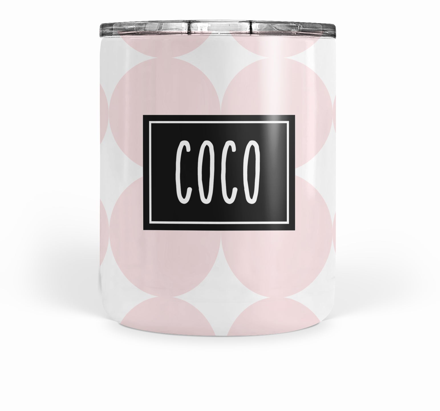 Big Dots double-walled stainless steel tumbler, PIPSY.COM
