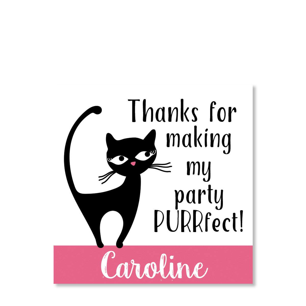 Cat Favor Stickers