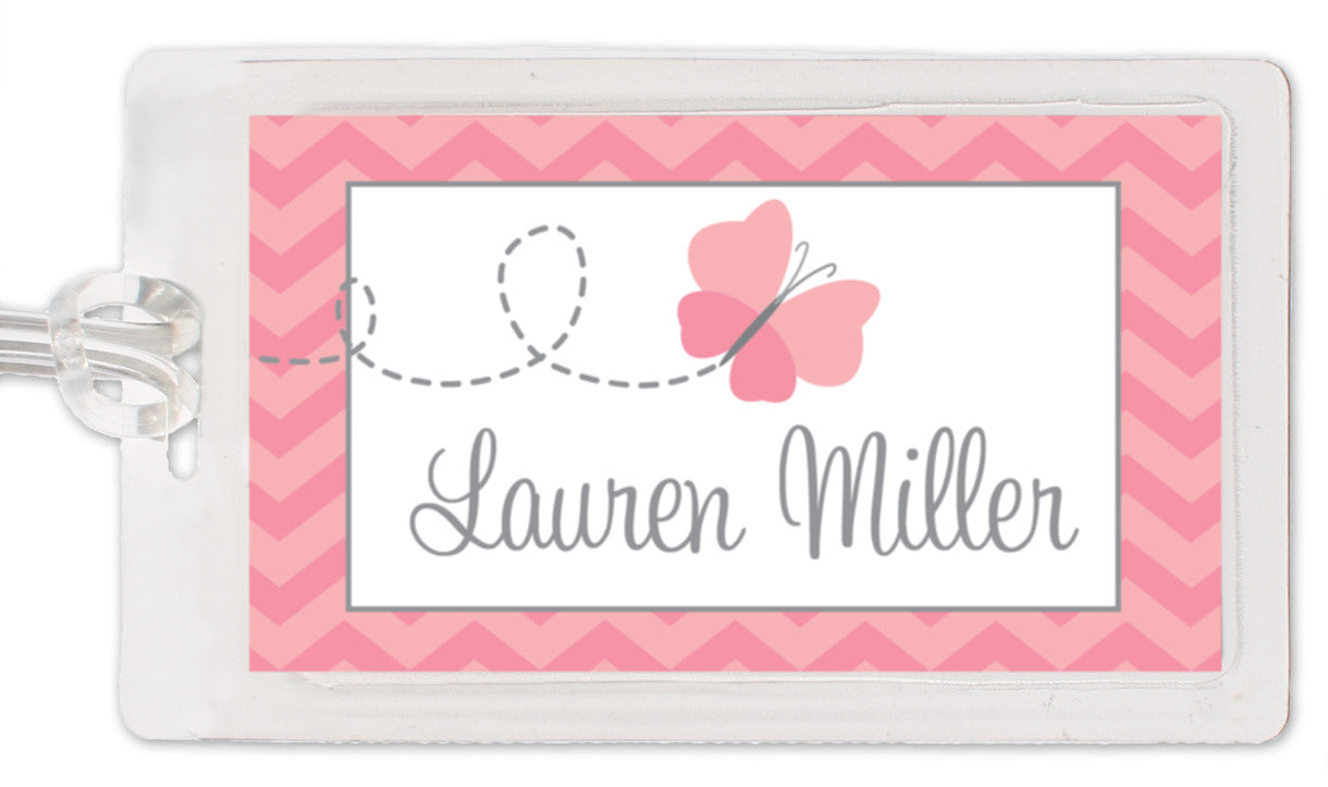 Butterfly Bag Tag