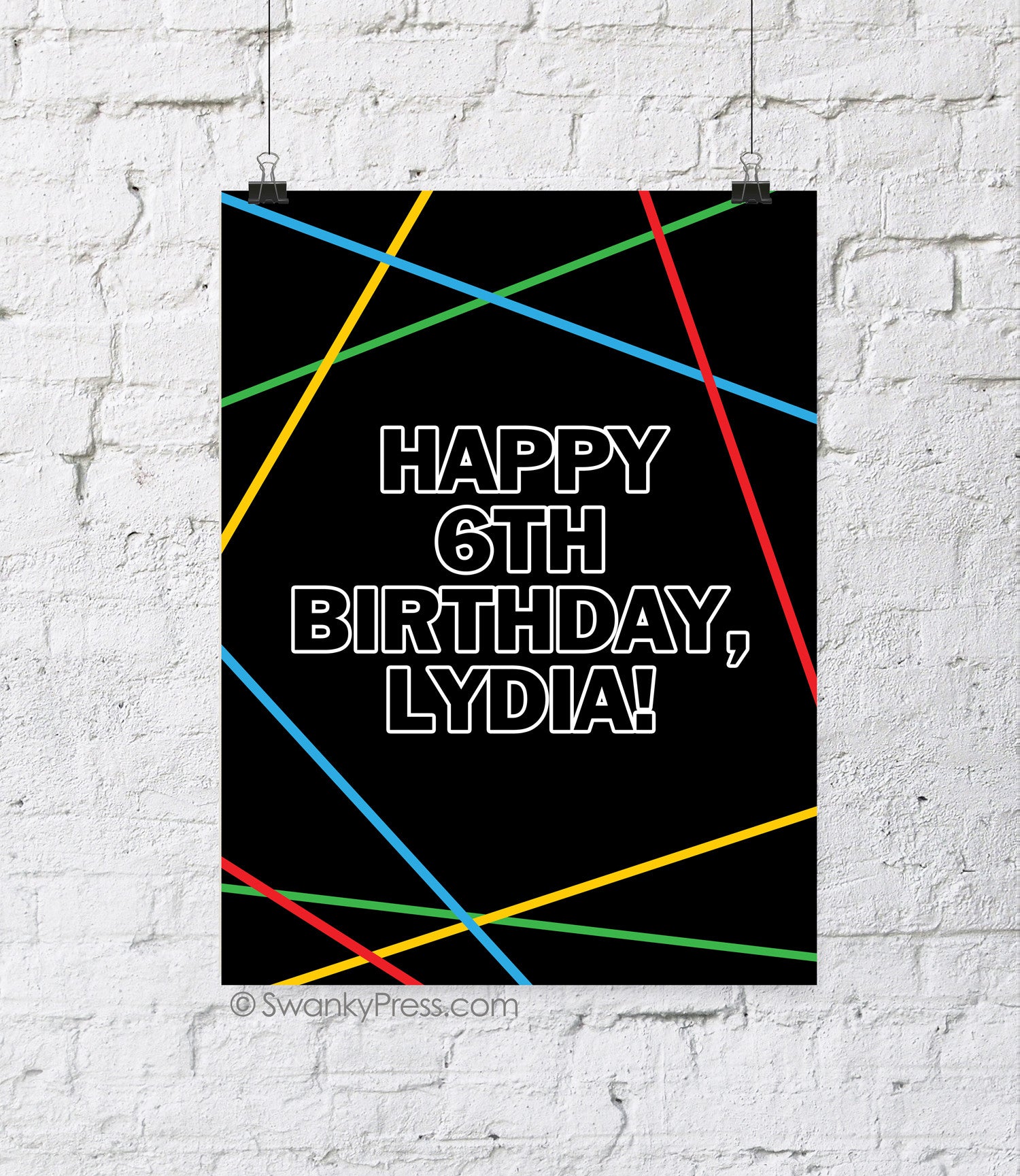 Custom Party Sign for JoAnna