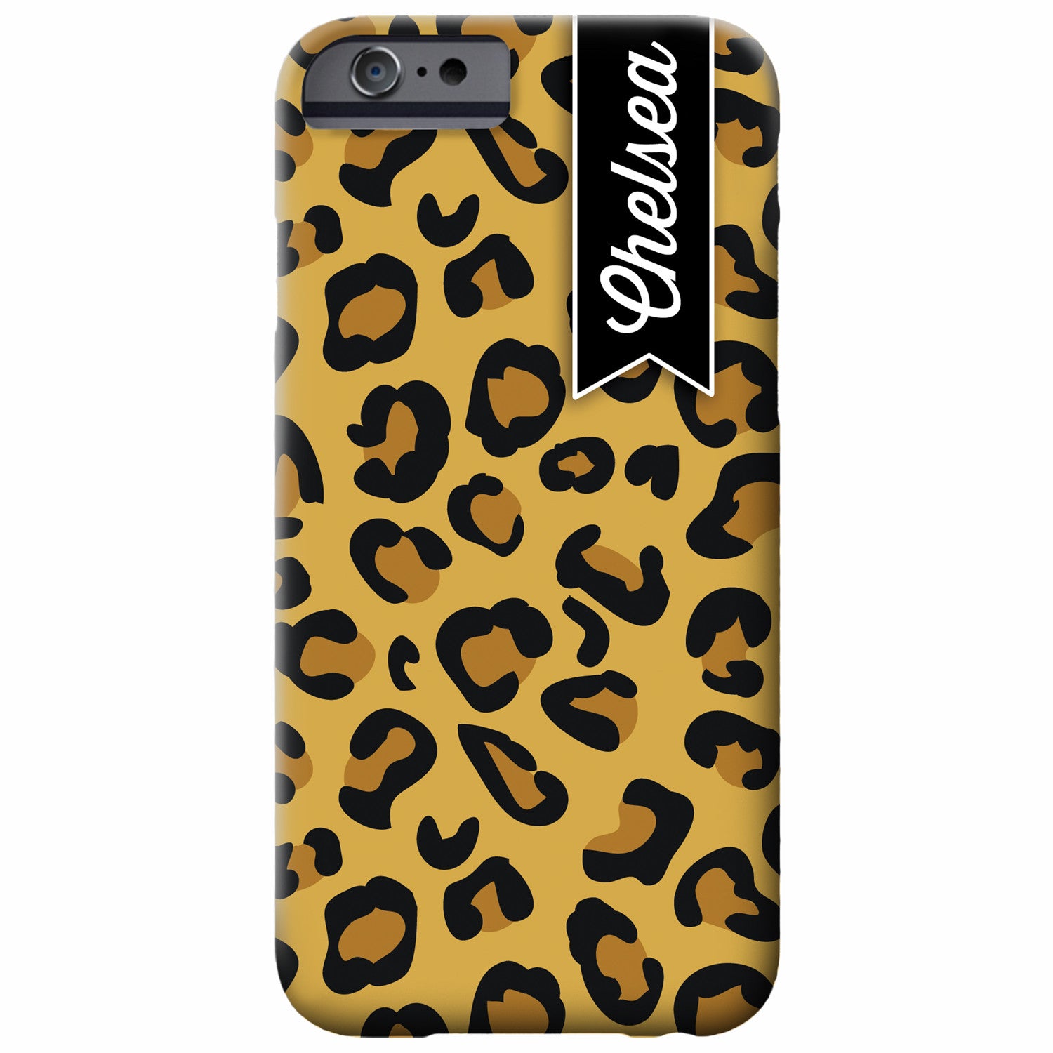 Cheetah Personalized iPhone Case | Swanky Press