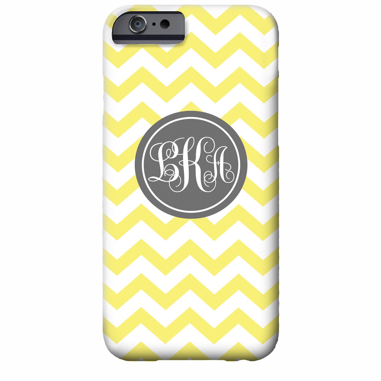 Monogrammed Chevron iPhone Case | Swanky Press
