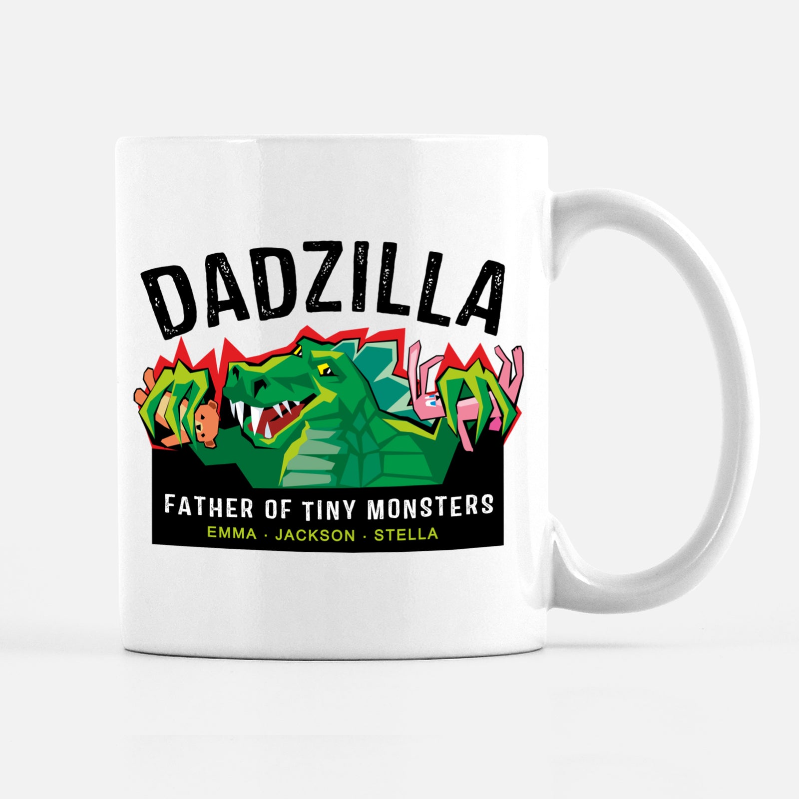 Dadzilla Personalized Coffee Mug