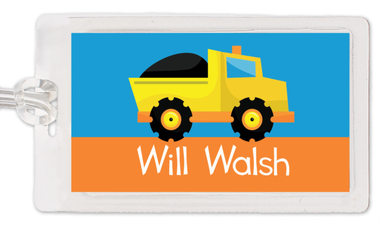 Dump Truck Bag Tag