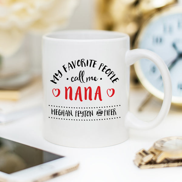 Hallmark My Favorite People Call Me Nana Ceramic Travel Mug, 10 oz. —  Palmyra Pharmacy & Gift Shop