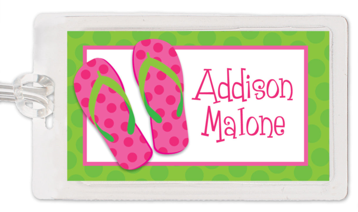 Flip Flops Bag Tag