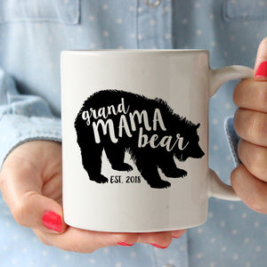 Grandmama Bear Mug | Mother's day gift for grandma | Pipsy.com, pregnancy announcement mug