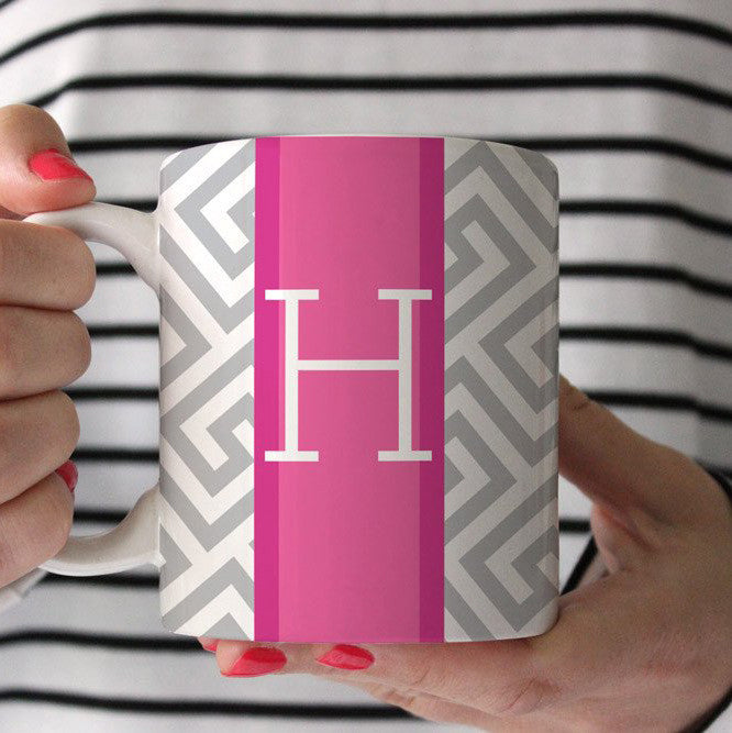 Greek Key Coffee Mug