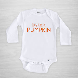 Hey There Pumpkin Gerber Onesie®, long sleeved, from Pipsy.com
