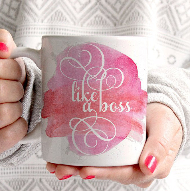 Like A Boss Coffee Mug