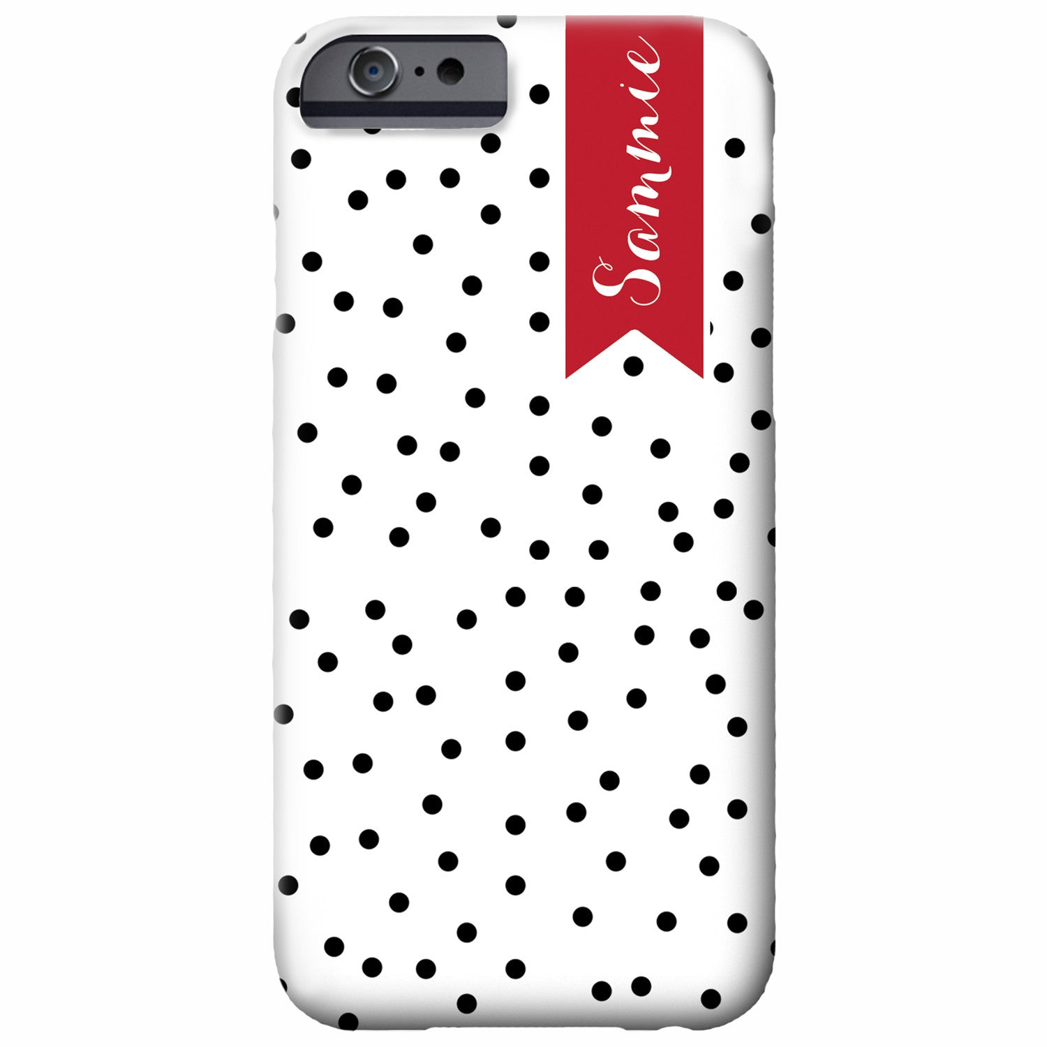 Personalized Mini Dot iPhone Case | Swanky Press