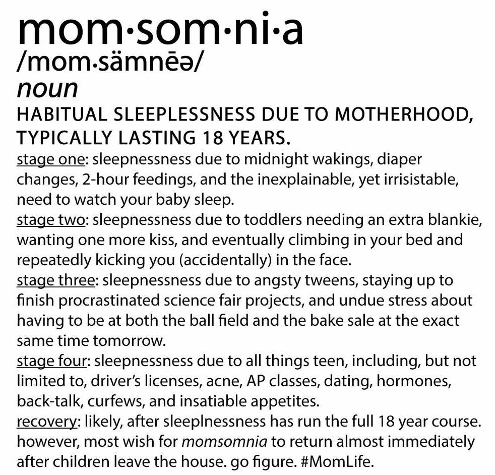 Momsomnia Mug | Mom Mug | Mother's Day Mug | © PIPSY.COM (text only view)