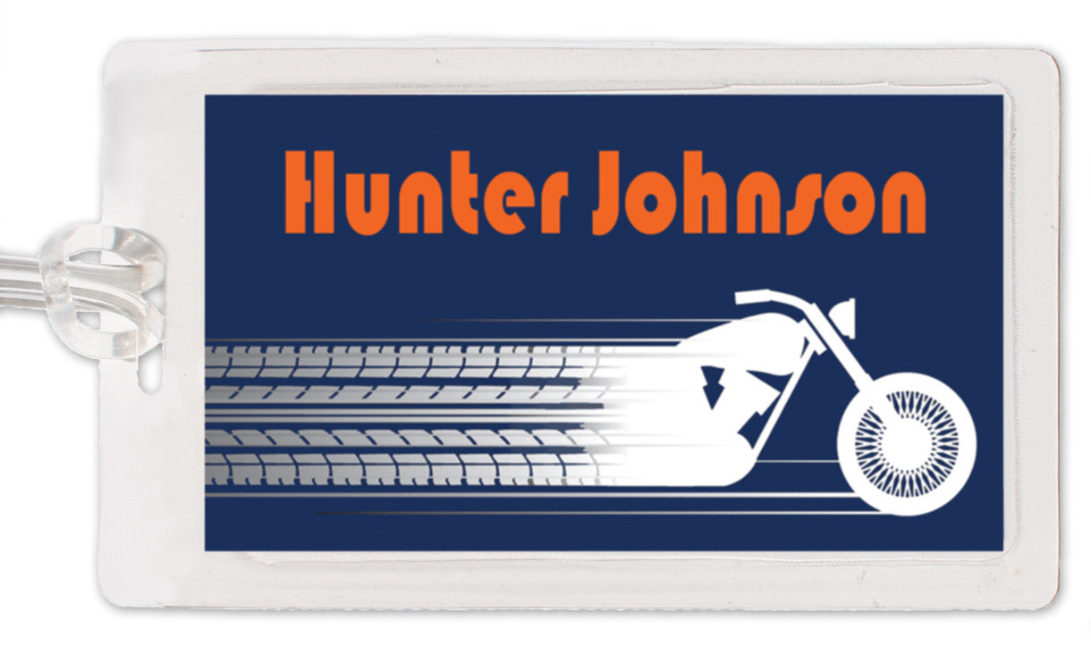Motorcycle Bag Tag