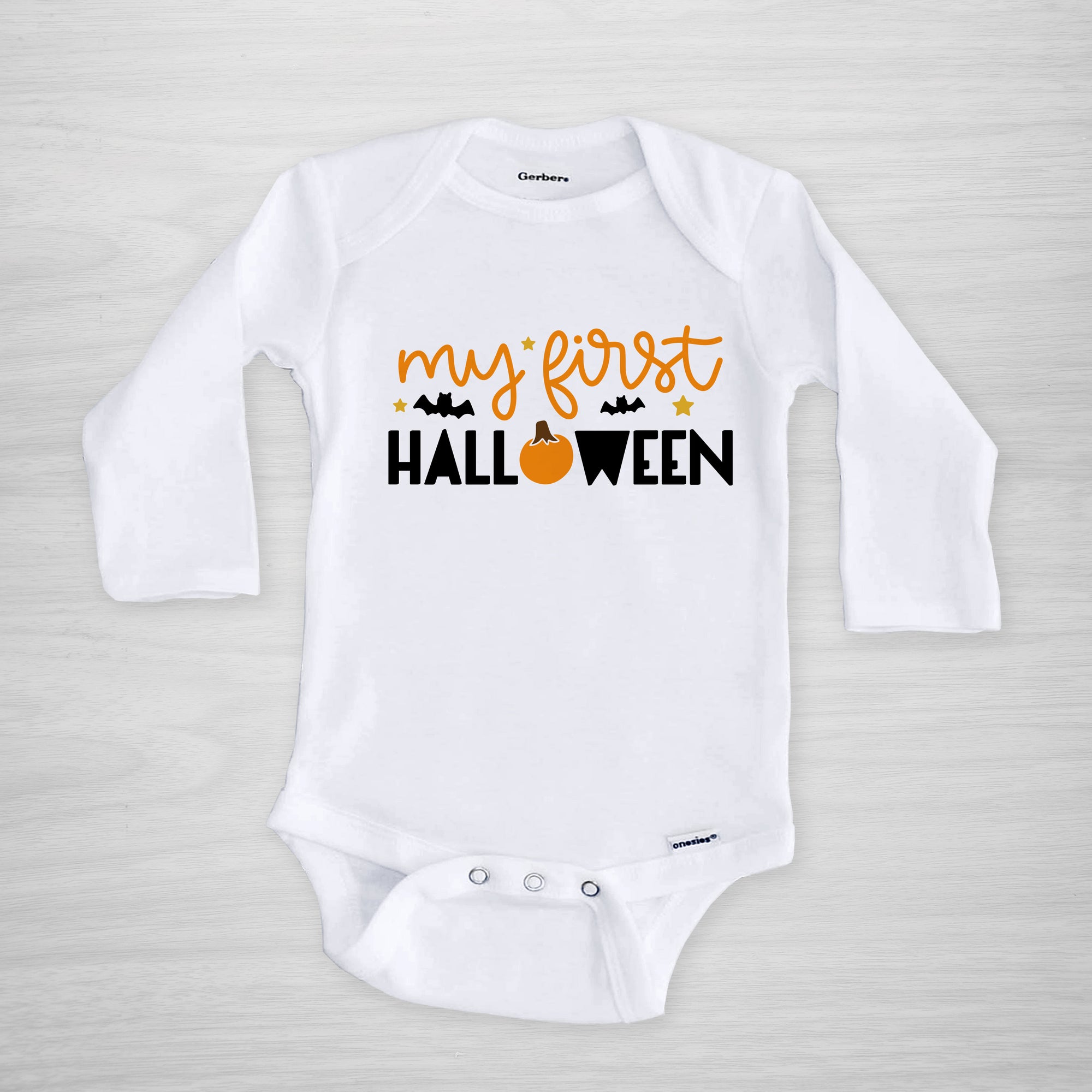 My First Halloween Gerber Onesie, long sleeved, from Pipsy.com