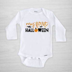 My First Halloween Gerber Onesie, long sleeved, from Pipsy.com