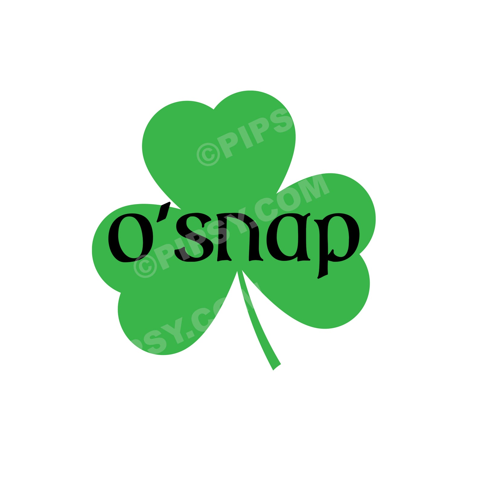 O'Snap St. Patrick's Day Tea Towel, Funny Kitchen Towel, Irish, PIPSY.COM