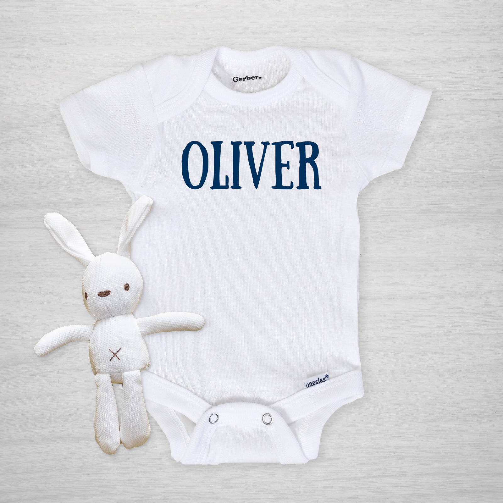 Personalized Name Onesie, Boy, Pipsy.com, long sleeved