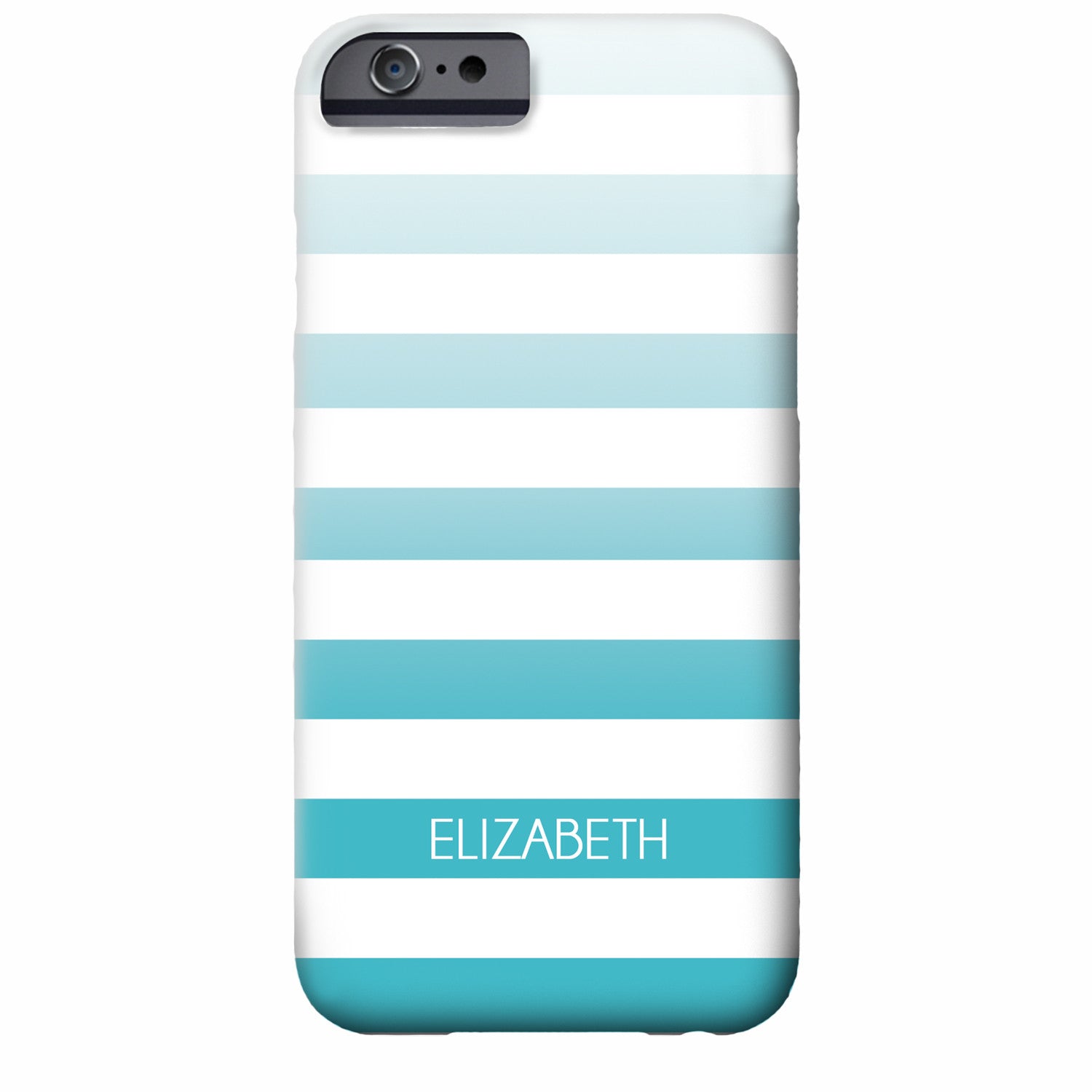 Personalized Striped Phone Case