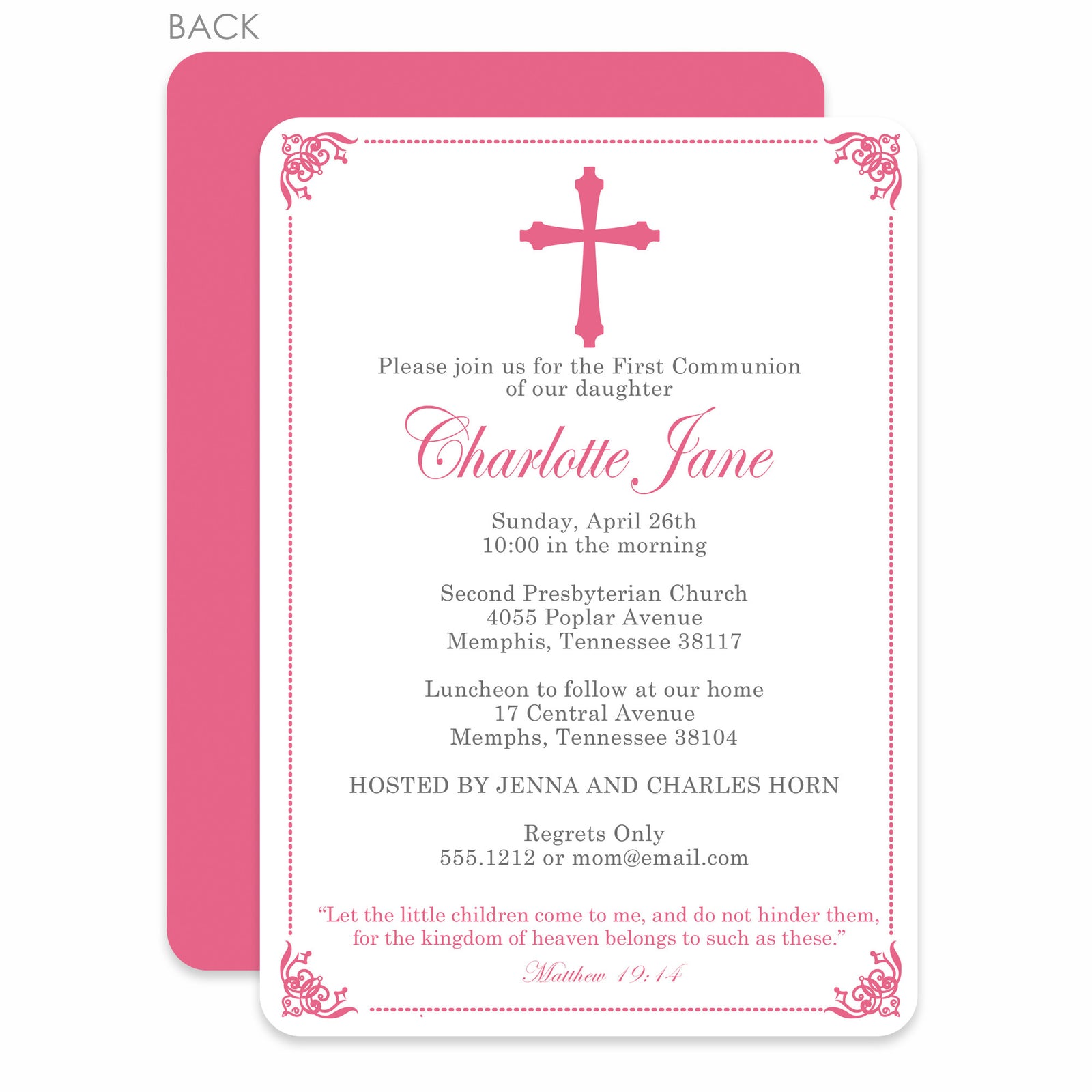 Ornate Frame Invitation