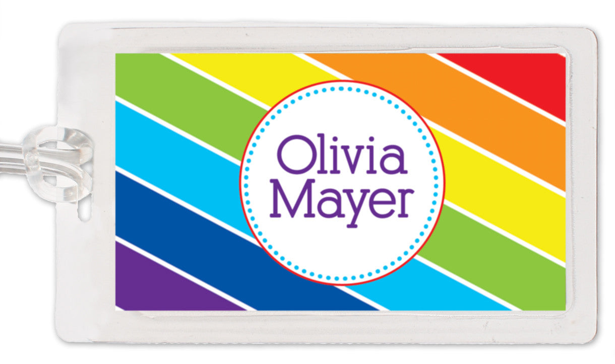 Rainbow Bag Tag