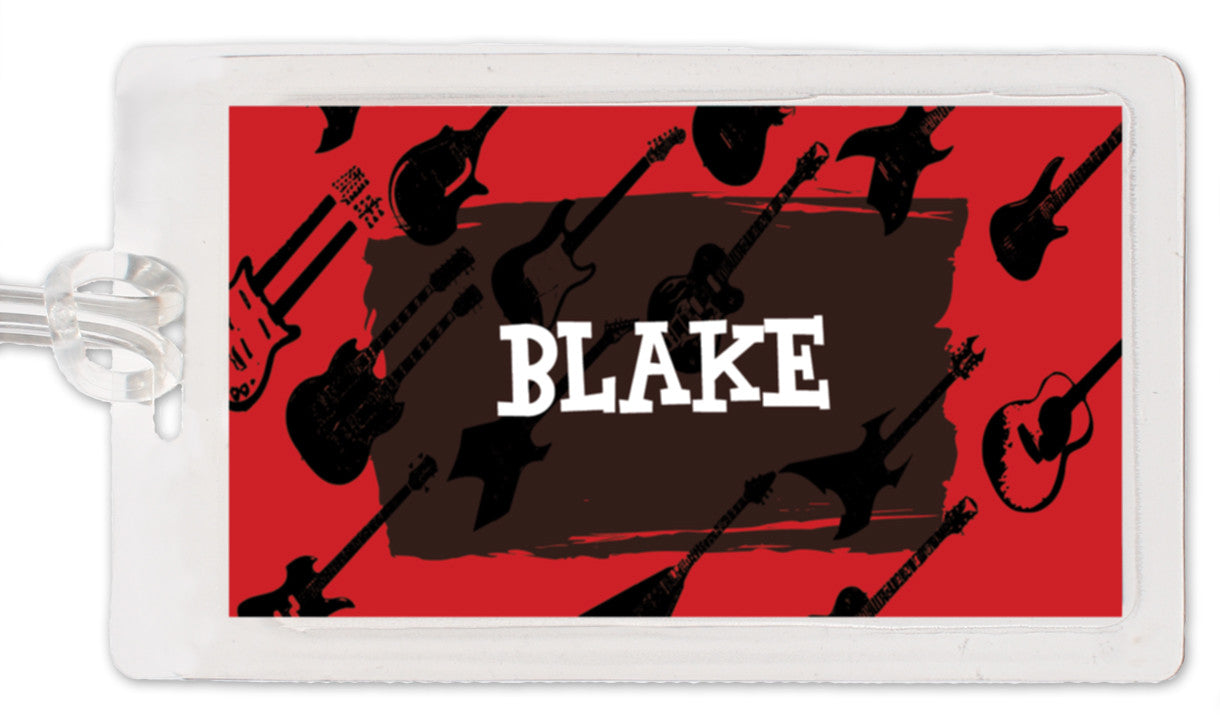 Rock Star Bag Tag