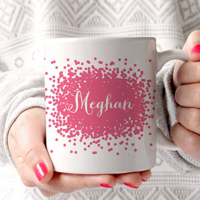 Scatter Dots Coffee Cup