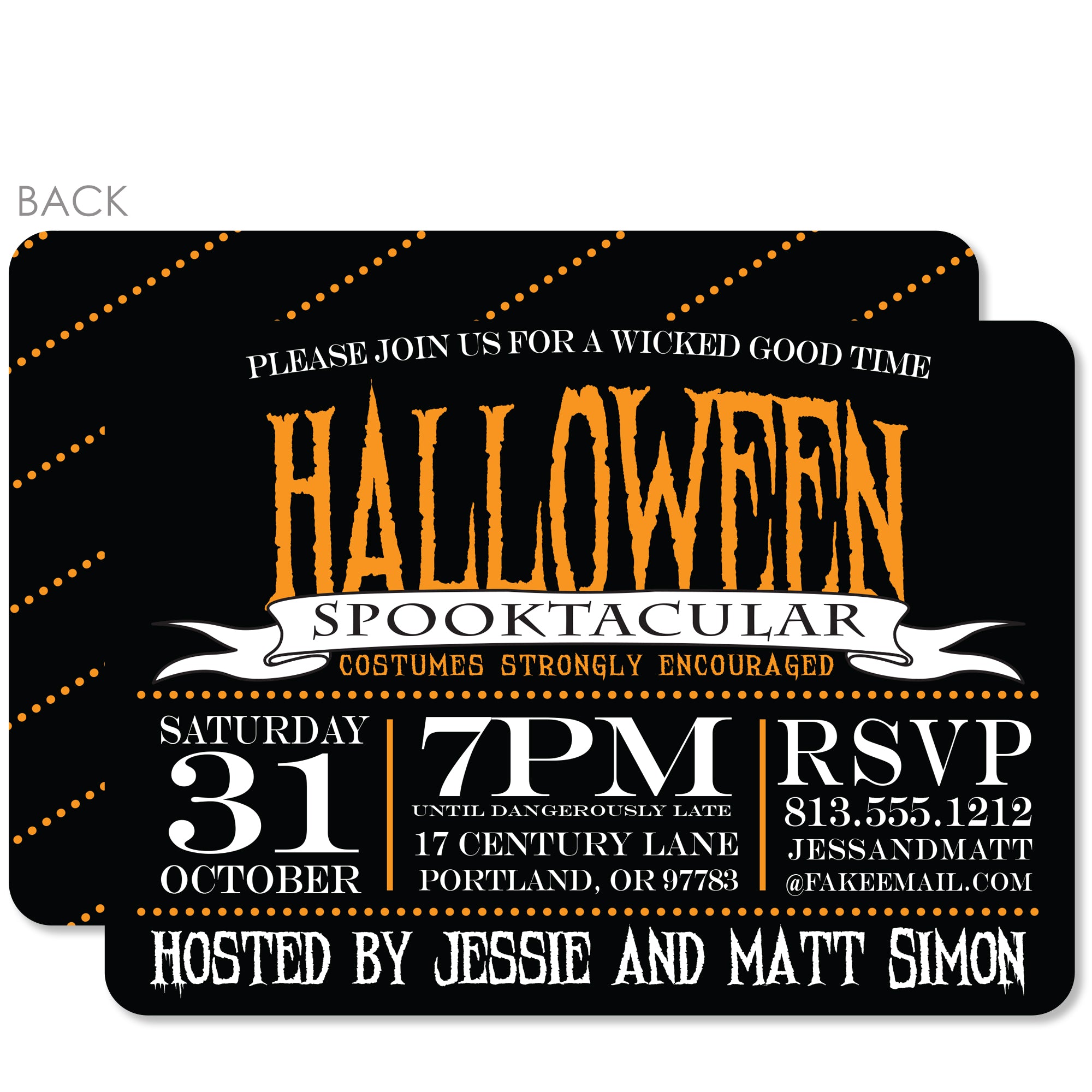 Spooktacular Halloween Invitation | PIPSY.COM
