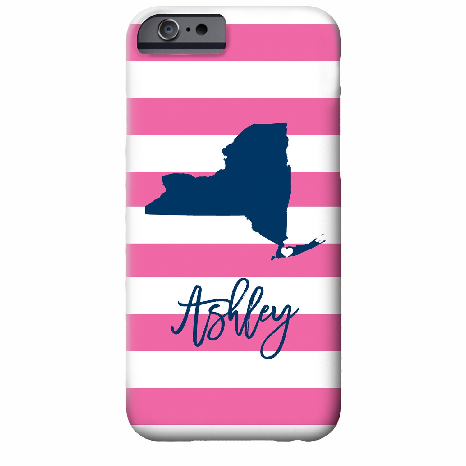 Personalized State Love iPhone Case | Swanky Press