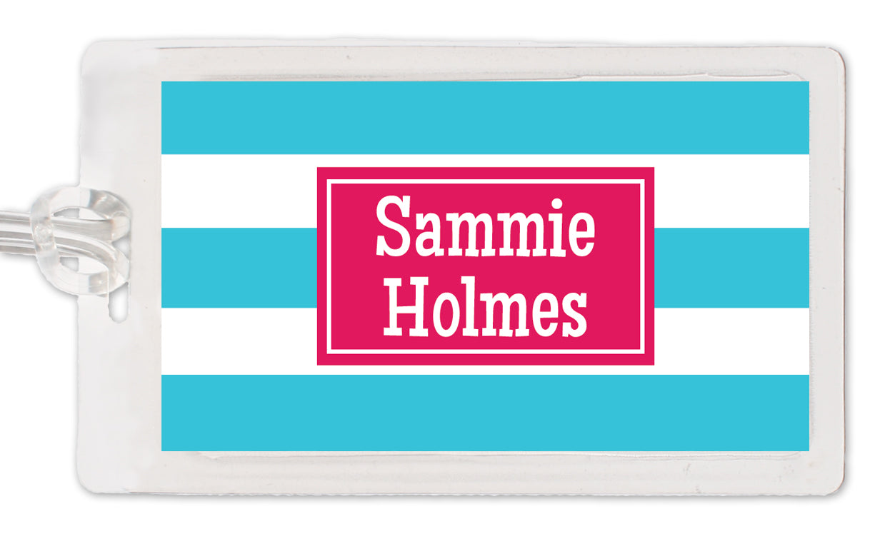Stripes Bag Tag