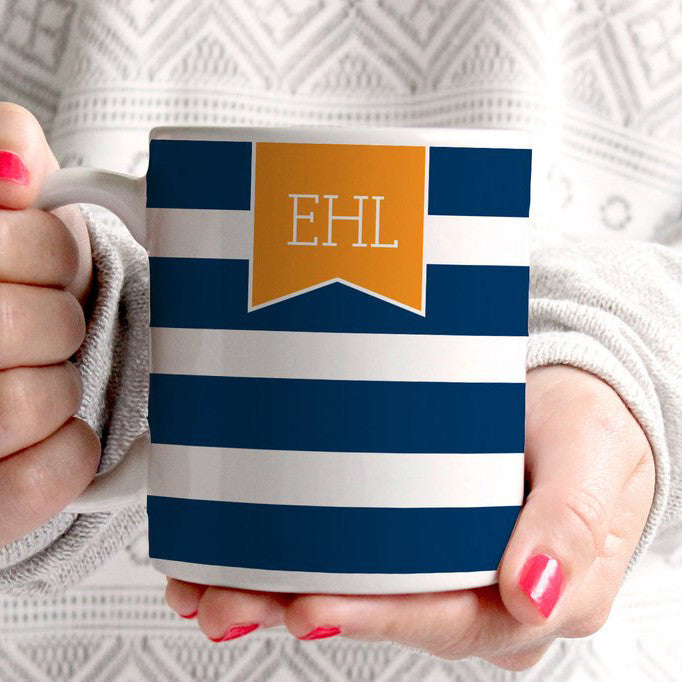 Chunky Stripes Coffee Cup