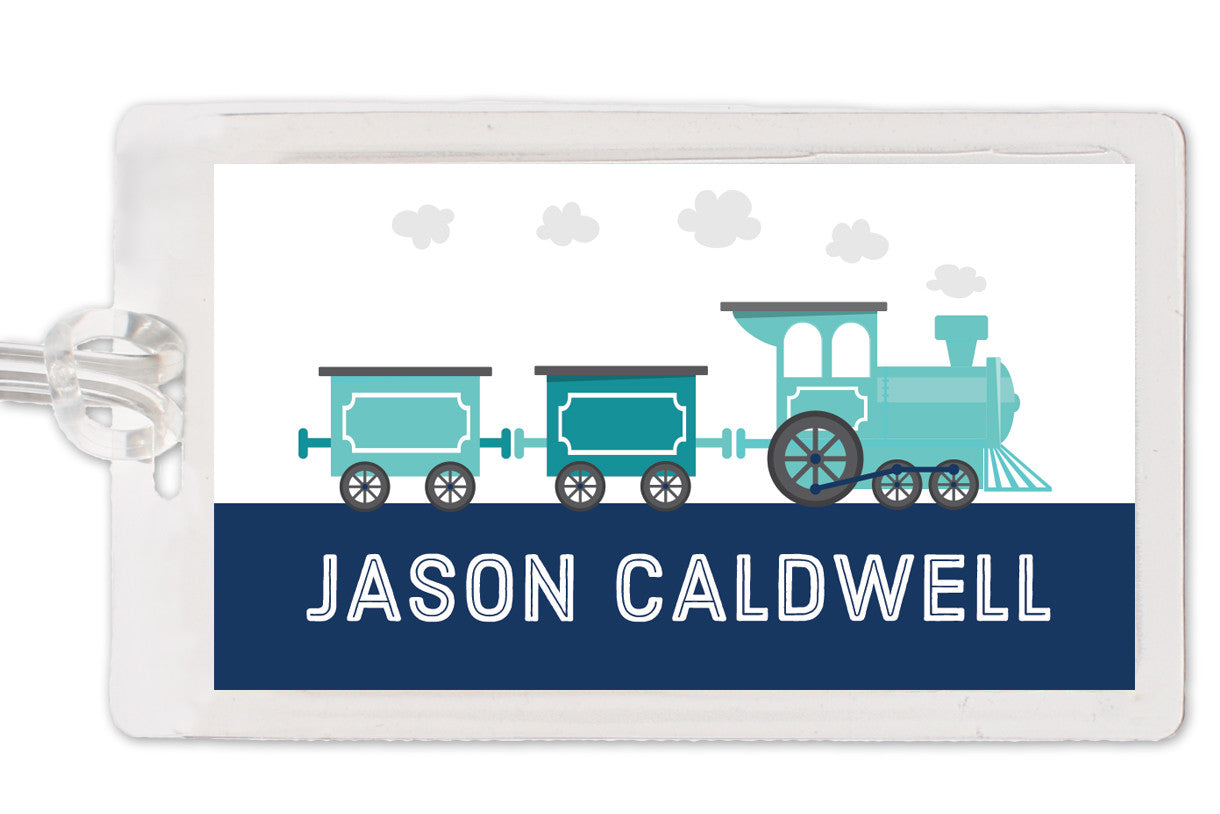Train Bag Tag | Swanky Press