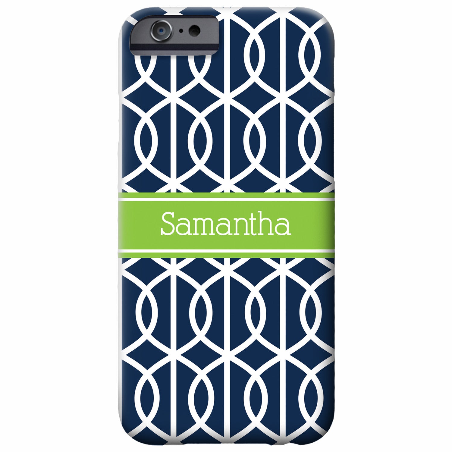 Personalized Trellis iPhone Case | Swanky Press