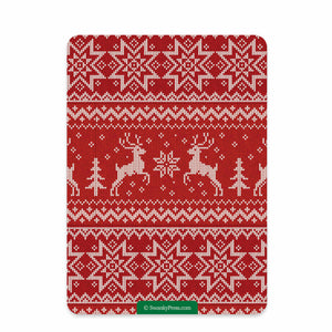 Ugly Sweater Christmas Party Invitation | Swanky Press (back view)