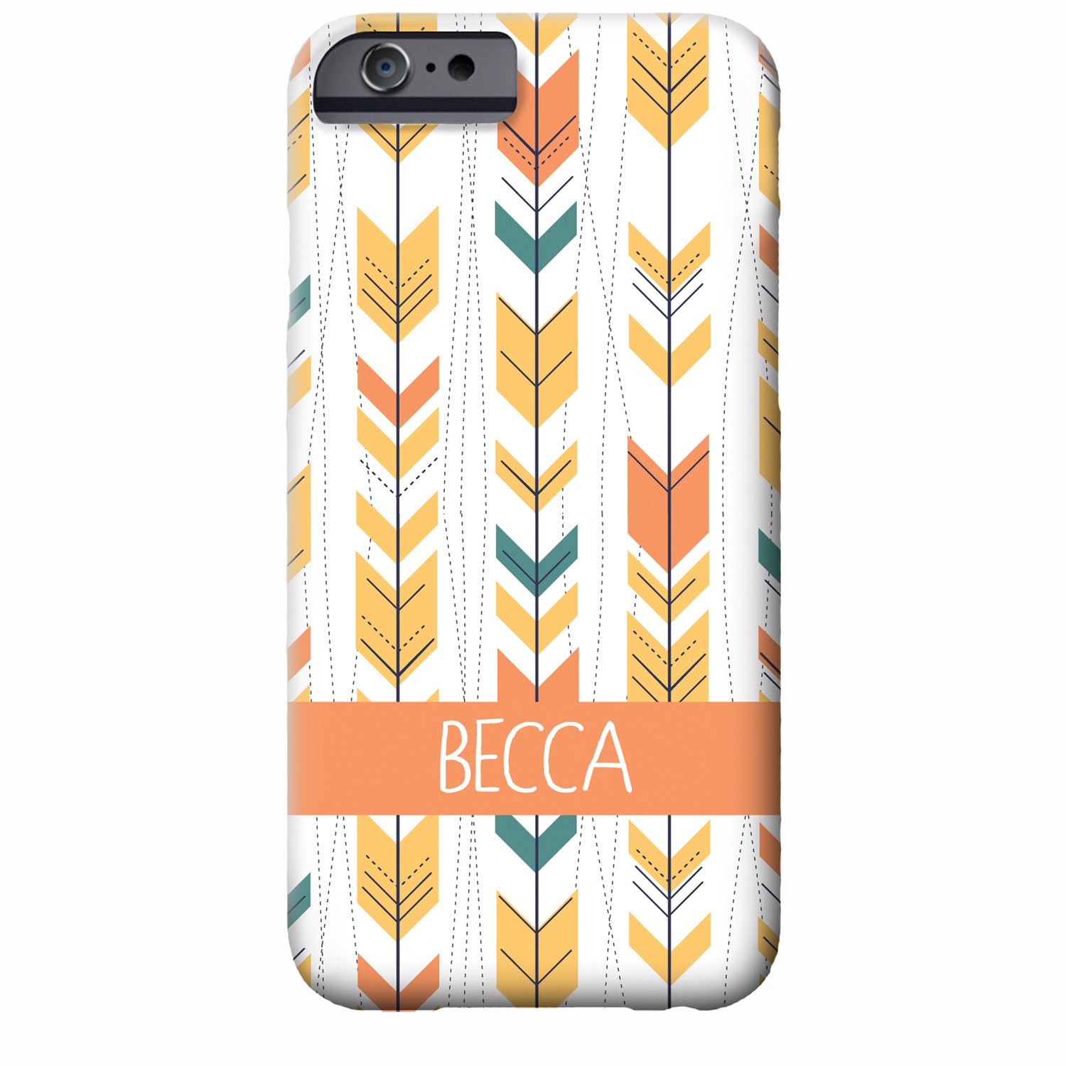 Personalized Arrows iPhone Case | Swanky Press