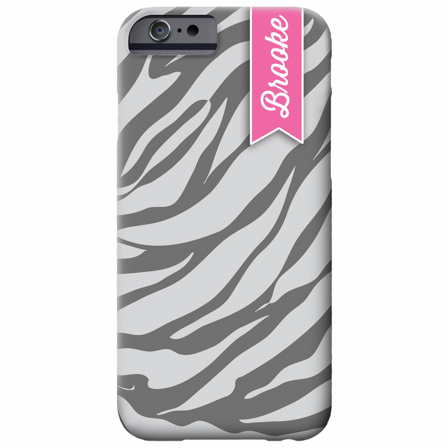 Personalized White Tiger iPhone Case | Swanky Press
