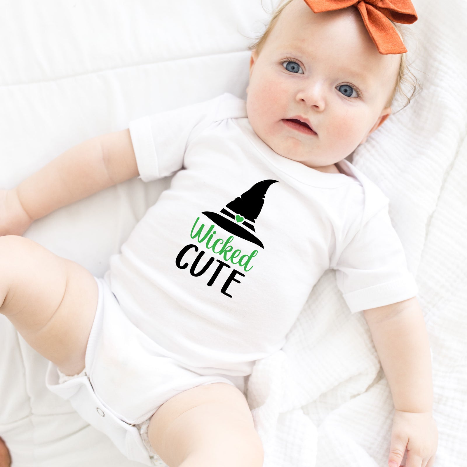 Wicked Cute Halloween Baby Onesie, long sleeved, from pipsy.com, genuine Gerber Onesie®